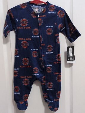 Super Soft New York Knicks Onesie